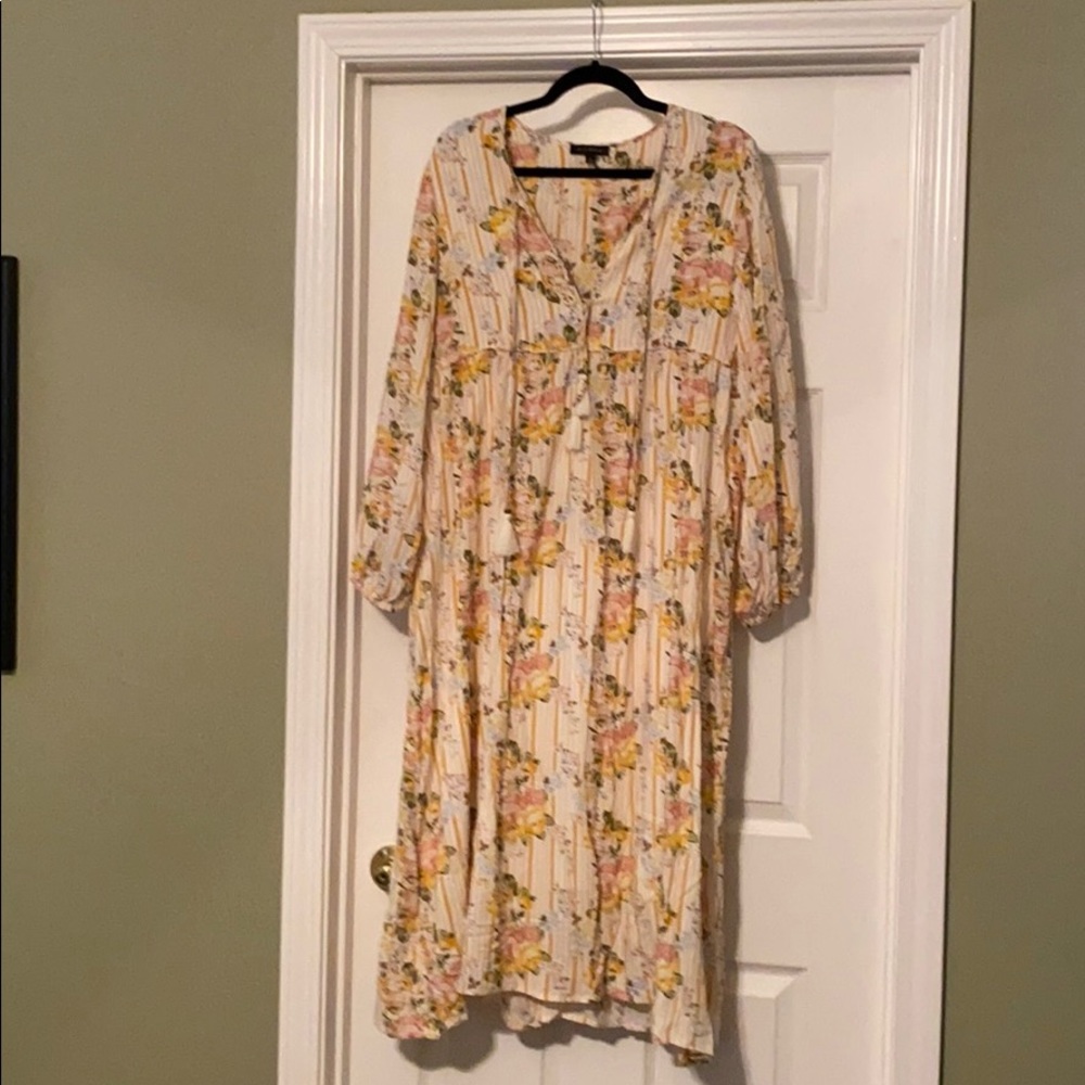 Boho flower dress